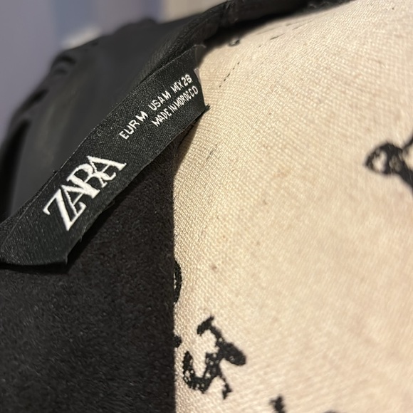 Zara Faux leather top - Picture 4 of 4